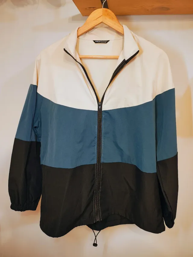 Chaqueta tricolor SHEIN talla L