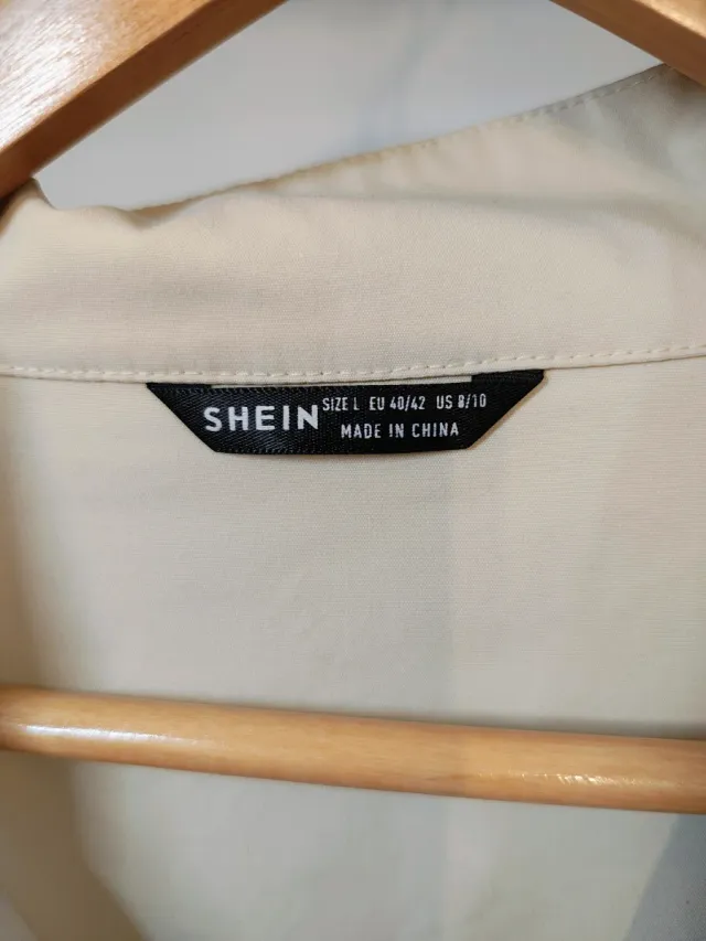 Chaqueta tricolor SHEIN talla L