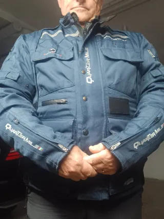 Chaqueta XXXL de moto cordura Quarter Mile