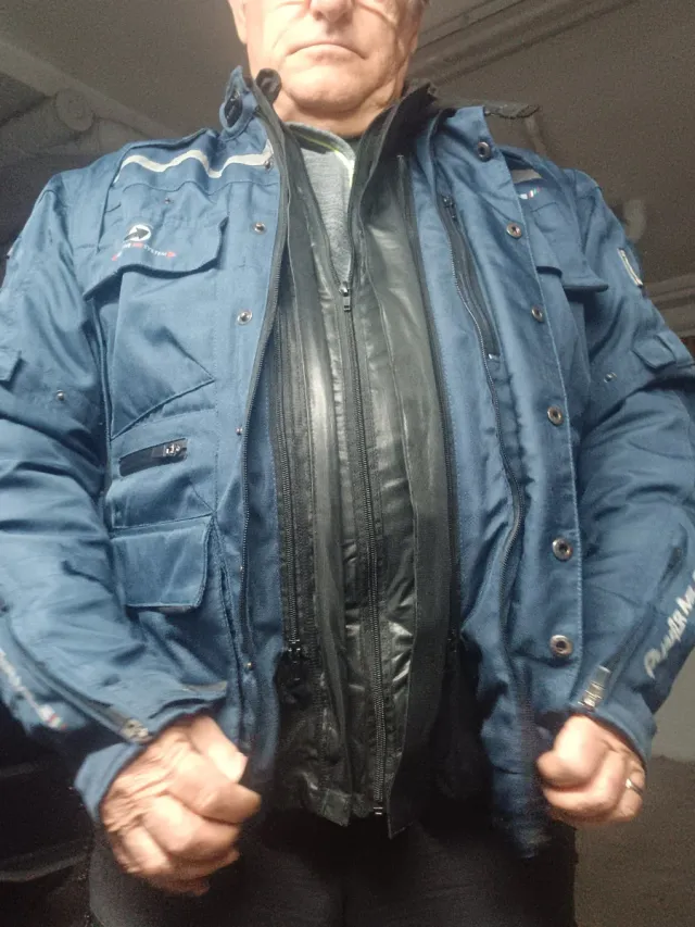 Chaqueta XXXL de moto cordura Quarter Mile