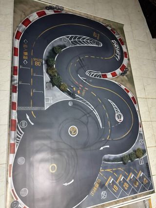 Mapa Circuito RC Drift PVC 230x150