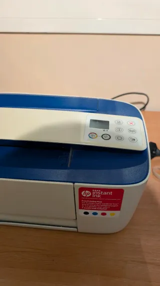 Impresora HP DeskJet 3760 Azul y Blanca