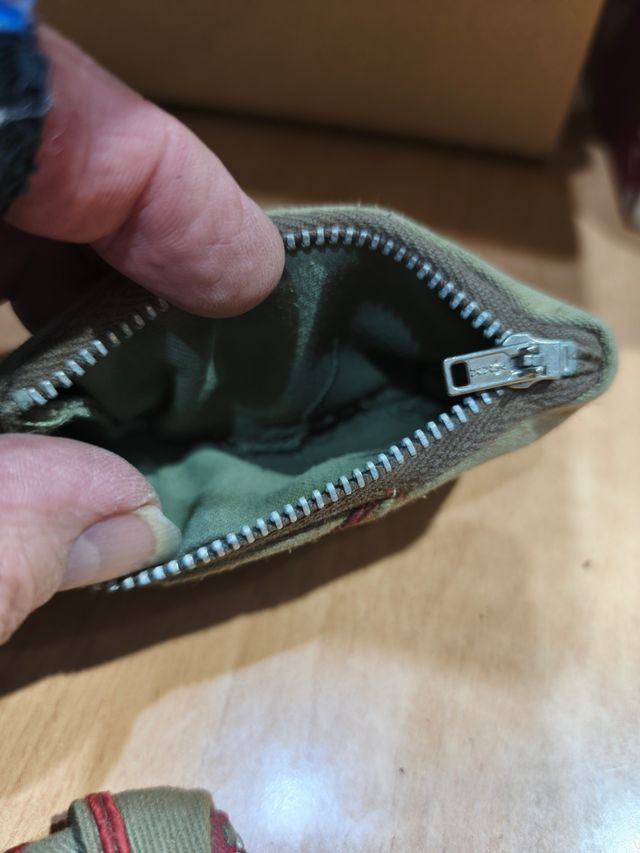 2 Portafogli Militari Verde anni '70