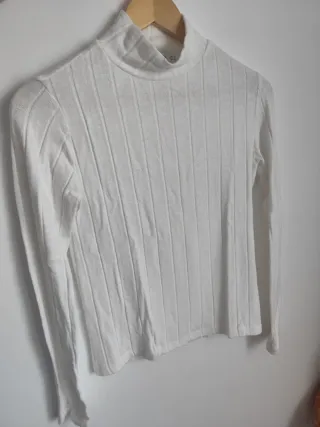 Jersey blanco de pelito