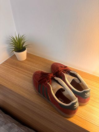 Adidas Gazelle Zapatillas Deportivas Rojas