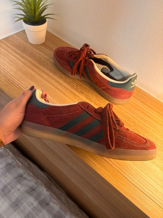 Adidas Gazelle Zapatillas Deportivas Rojas
