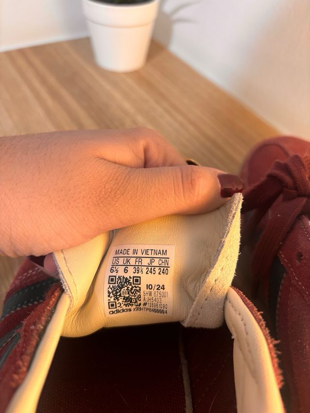 Adidas Gazelle Zapatillas Deportivas Rojas