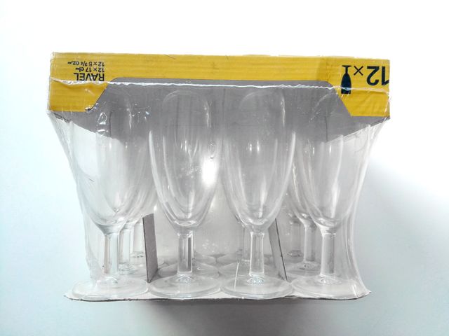 12 copas de flauta LUMINARC (A ESTRENAR)