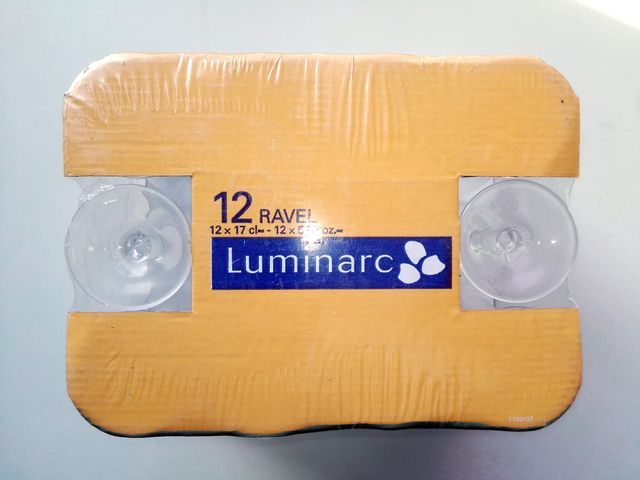 12 copas de flauta LUMINARC (A ESTRENAR)