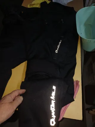 Pantalón de moto cordura Quartermile TUNDRA  negro