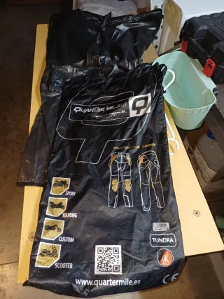 Pantalón de moto cordura Quartermile TUNDRA  negro