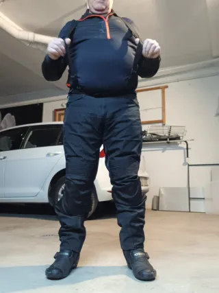 Pantalón de moto cordura Quartermile TUNDRA  negro