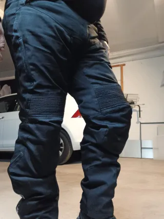 Pantalón de moto cordura Quartermile TUNDRA  negro