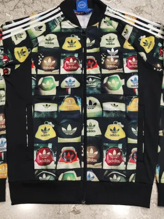 Giacca Adidas AOP Tracktop Jacket - Taglia M