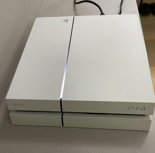 PS4 Fat Glacier White 500GB