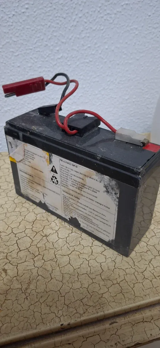 Batteria Union 6V 10Ah MX06100 per auto/moto elettrica