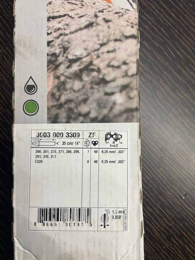 Lâmina Stihl 35 cm / 14 3003 000 3309