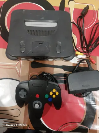 Nintendo 64 Nera Completa