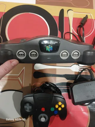 Nintendo 64 Nera Completa