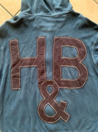 Felpa Harmont & Blaine con cappuccio blu