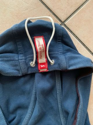 Felpa Harmont & Blaine con cappuccio blu