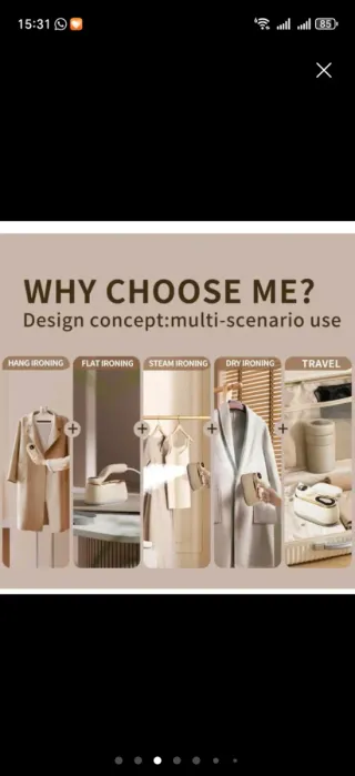 Plancha de Vapor Portátil MiTdir