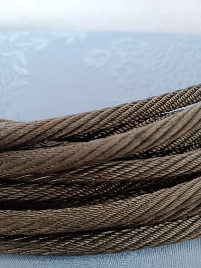 Cavo in acciaio intrecciato da 8 mm