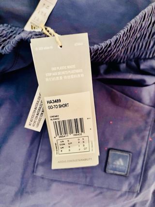 Falda Pantalón Adidas Azul Tenis