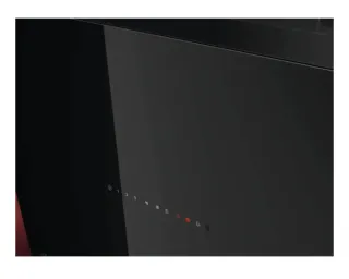 Campana extractora negra