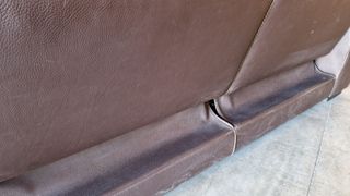 Sofá 2 plazas Roche Bobois piel marrón