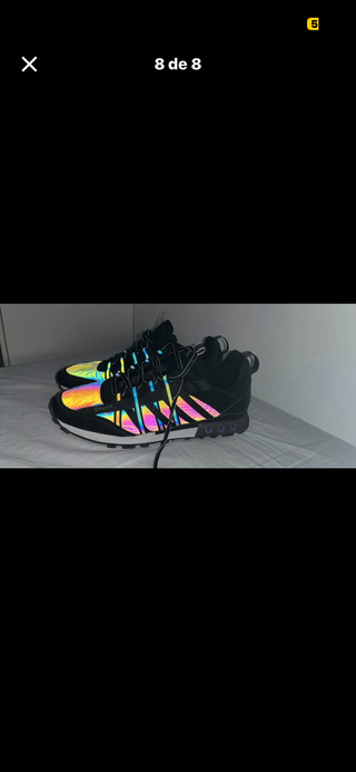 Zapatillas Cruyff Negras y Multicolor