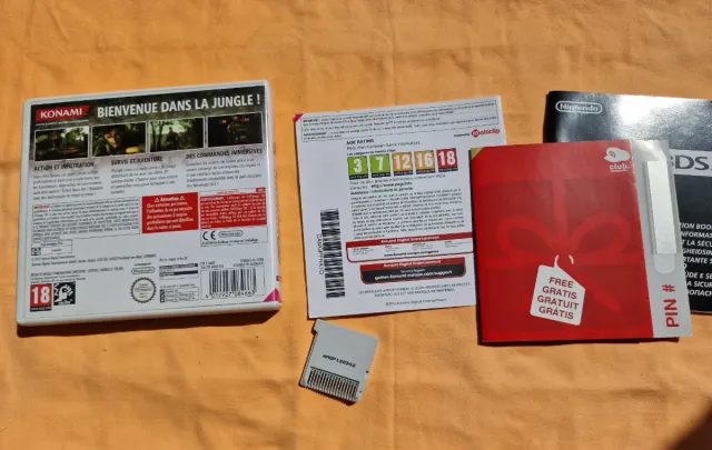 Metal Gear Solid 3D Snake Eater Nintendo 3DS