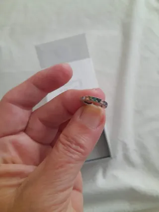 Pendientes Lotus Silver Aro Circonitas