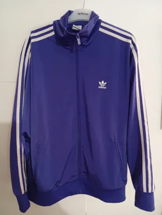 Chaqueta Adidas Morada Original talla L