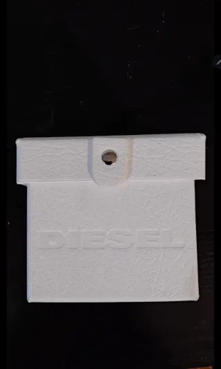 Scatola porta orologi Diesel similpelle bianca