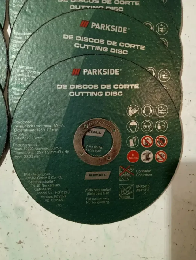 Set di dischi Radial PARKSIDE