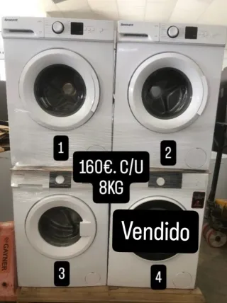 Lavadoras 8KG