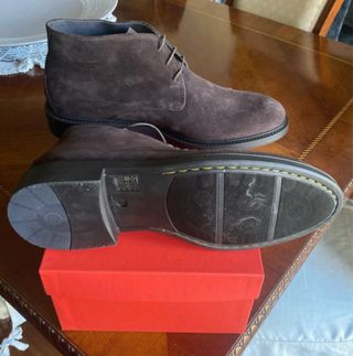 Scarpe uomo C.Lendini camoscio marrone