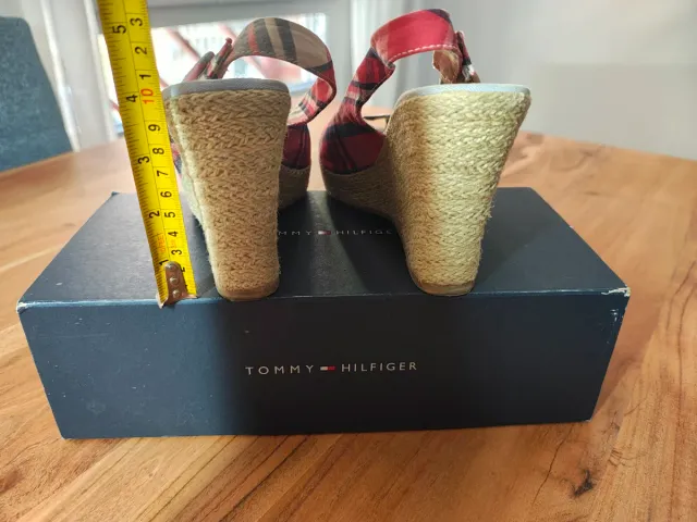 Cuñas Tommy Hilfiger a cuadros