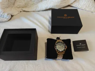 Reloj Frederic Graff Acero Chapado Oro Amarillo