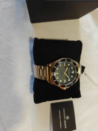 Reloj Frederic Graff Acero Chapado Oro Amarillo