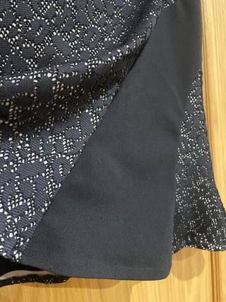 Fiesta MiniFalda de vuelo talla 46 Negra calada