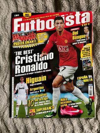 Revista Futbolista Life Nº 68 con poster gigante