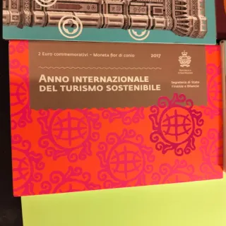 San Marino 4 Monete Commemorative 2 Euro