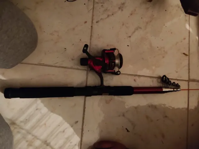 Canna da pesca e mulinello