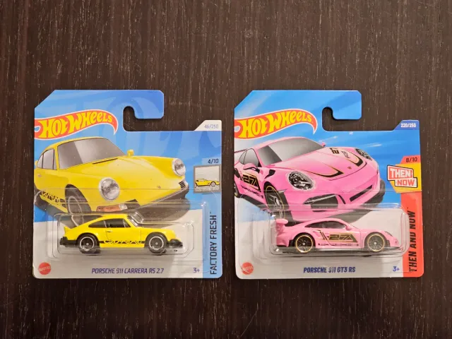 2 pack Hotwheels Porsche 911