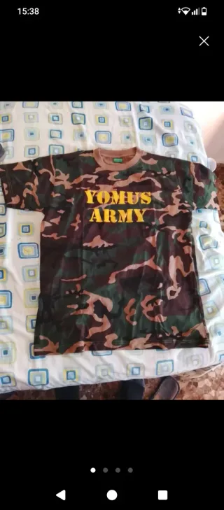 Camiseta Yomus Army Camuflaje