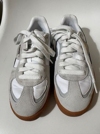 Puma Palermo Zapatillas Deportivas Marrones y Blan