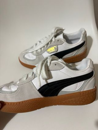 Puma Palermo Zapatillas Deportivas Marrones y Blan