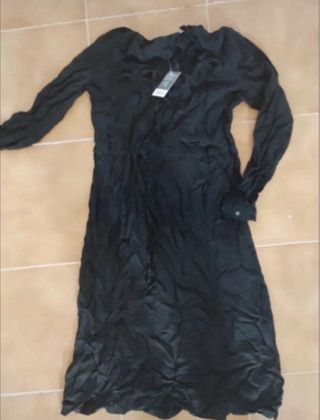 Vestido negro largo